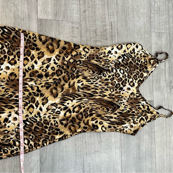 RD Style Leopard Print Midi Slip Dress - Picture 8 of 9